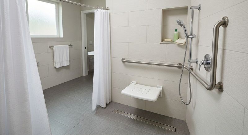 Accessible Shower Construction in Portland, ME
