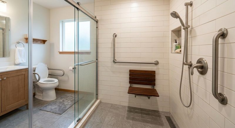 Elderly Shower Installation in Nashua, NH
