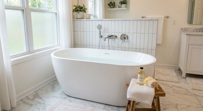 Freestanding Tub Installation in Fairfield County, CT