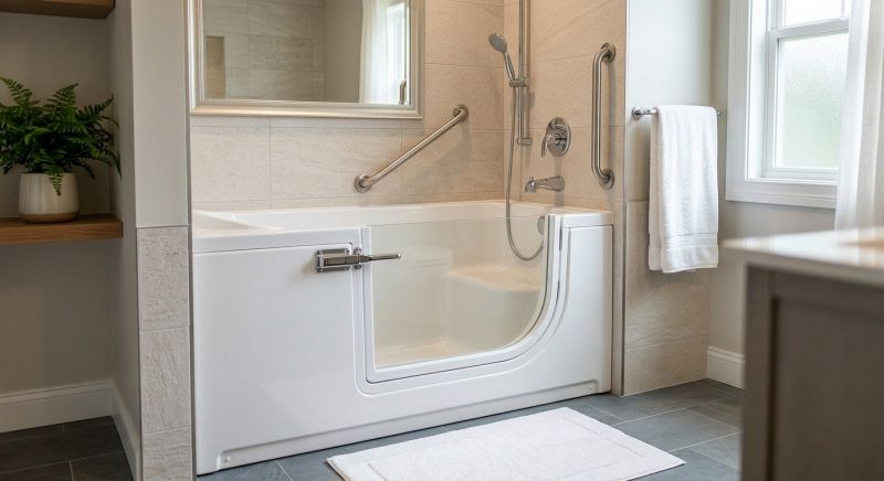 Senior Bathtub Installation in Hunterdon County, NJ